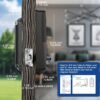 Smart Lock With Fingerprint Deadbolt - 5-in-1 Keyless Entry Door Locks With Keypads & App Remote Control, Waterproof Auto Smart Lock