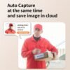 1 set, smart wifi video doorbell 480P camera pixel, APP supported, two way intercom, video calling, free cloud storage, global server push notification