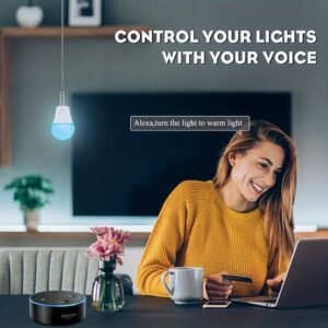 2641b37a084943994d024a90bb1e2caf-1.jpg For Homekit, for Alexa and for Google Home Voice Control Smart Color-changing Wifi Light Bulb