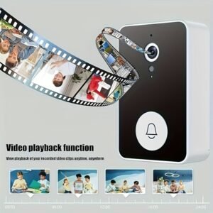 29d8a28a-2741-4acc-923a-5db5207e55c6.jpg Smart Doorbell, Smart Wireless Remote Video Doorbell Intelligent Visual Doorbell, Home HD Night Vision Wi-Fi Security Door Doorbell.