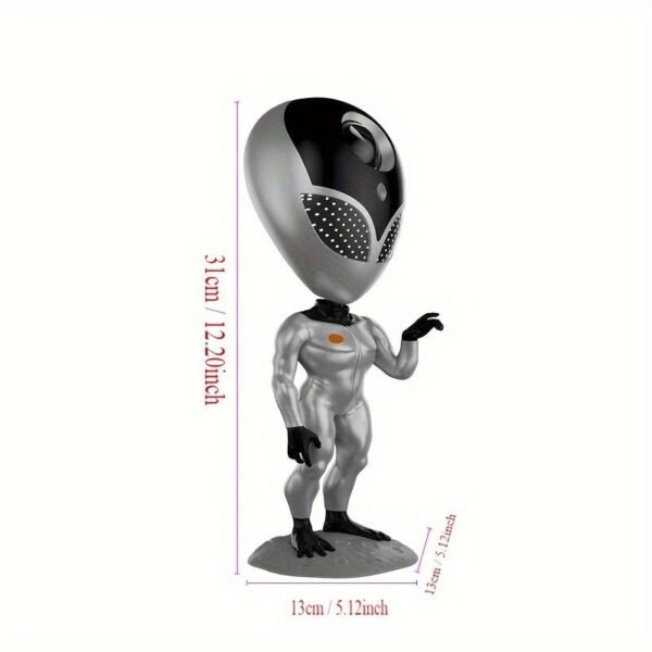 Alien Star Lamp Voice Interactive Star Projection Lamp Bedroom Ornament Gift Spaceman Full Of Stars Night Light