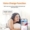 1 set, smart wifi video doorbell 480P camera pixel, APP supported, two way intercom, video calling, free cloud storage, global server push notification