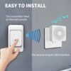 1pc Smart Home, USB Wireless Doorbell, Waterproof, 38 Kinds Of Chime Switching Smart Doorbell, Outdoor Electronic Doorbell, 5905.51 Inches Long Distance Remote Control Doorbell, Jingle Doorbell Wireless Call Doorbell For The Elderly