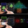 Smart Curtain Lights: Music-Sync Color Changing Lights for Home, Garden, Party & Wedding Decor - Perfect Gift for Any Occasion!