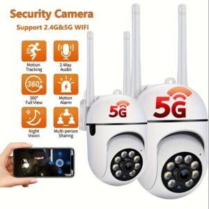 4f9687d82edf8f5c4a16d1c76bab7c5d-1.jpg Secure Your Home With 5G Wireless Surveillance Cameras - HD 1080p Motion Tracking & Protection