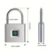 510f12f6751919ae811340b2a1255d9b.jpg Smart Fingerprint Padlock USB Rechargeable Door Lock Biometric Thumbprint Door Padlocks Zinc Alloy Smart Life Unlock