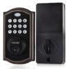 52de288d3b4ef8e24e9145c51e9e8b2d.jpg Noqiz Keyless Entry Door Lock, Smart Lock With Touchscreen Keypad, Secure Deadbolt Lock With 50 User Codes, Easy Installation, Auto Lock, Bedroom Door, Home, Apartment, M15 ORB