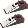 120dB Intruder Alert: Door Stop Alarm - The Ultimate Security Wedge For Home, Traveling & Hotel