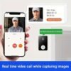 63baf062-74f1-4354-9b4d-fb8c58541e47.jpg Smart Doorbell, Smart Wireless Remote Video Doorbell Intelligent Visual Doorbell, Home HD Night Vision Wi-Fi Security Door Doorbell.