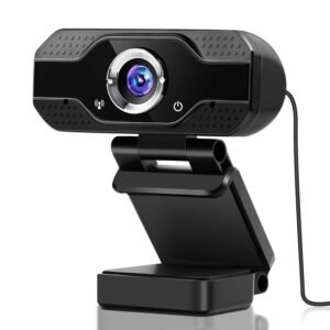 8375aedd99485c62127bf1df8c590f8c.jpg Webcam, USB Webcam With Microphone, 1080P HD Video Webcam, Streaming Computer Web Camera With 120° Vertically Rotation And 90° Wide View Angle, USB Computer Webcam For PC Laptop Desktop Video Calling