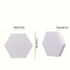 10pcs DIY Smart Hexagonal Lights Wall Lights LED Wall Panel Lights, USB-Power Connectors, Smart Application Control And Music Control, Hexagonal Lights For Game Room Party Bedroom Decoration
