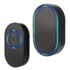 Wireless Doorbell 39 Music LED Flash Security Alarm Smart Home Intelligent US Plug Door Bell Chime Kit