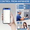Keyless Entry Door Lock, Keypad Door Lock, Keyless Door Lock, Fingerprint Door Lock, Biometric Door Lock, Keypad Entry Door Lock, Passcode Code Door Lock, Digital Smart Door Lock (Smart Lock-Battery not included)
