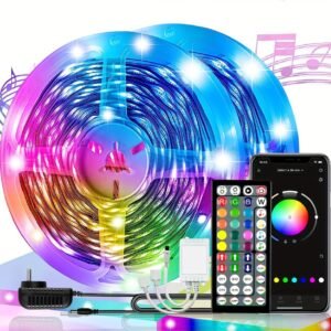 f020a3baf80fd6ef82f57b53656feb04.jpg 100ft/50ft Led Strip Lights, Led Lights For Bedroom, Smart Led Lights APP Control, DIY Multiple Colors On One Line, Color Changing LED Lights Music Sync For Garden Decor Home Decor Living Room, Halloween,Christmas, Wedding Decor, Wall Decor, For Camping,