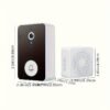 f11d0fba-20a2-4287-b109-b23203ed2a20-1.jpg Smart Doorbell, Smart Wireless Remote Video Doorbell Intelligent Visual Doorbell, Home HD Night Vision Wi-Fi Security Door Doorbell.