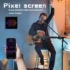 LED Pixel Display, Programmable LED Screen, App Control Customizable DIY Text Pattern Animation, Wall Mounted Or Desktop Use, Ideal For Home Decor, Art Creation, Game Room, Bars, Car Windshields, Commercials, Hotels, Christmas Gifts
