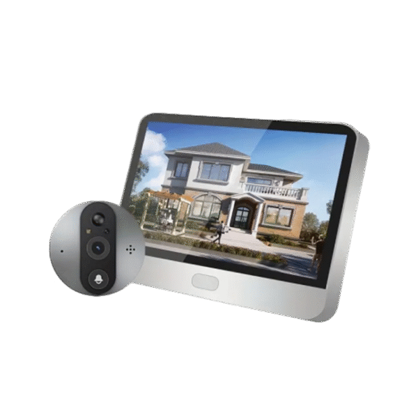 1080P Tuya Smart Security-protection Peephole Video Doorbell Wireless Wifi Two-Way Audio Video Door Eye With Camera In The Private House